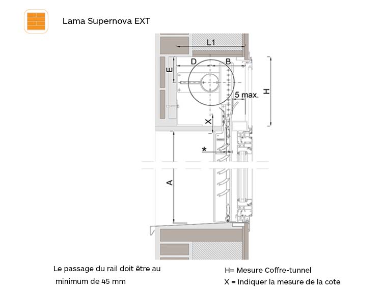 Seccion enrollamiento obra supernova exterior