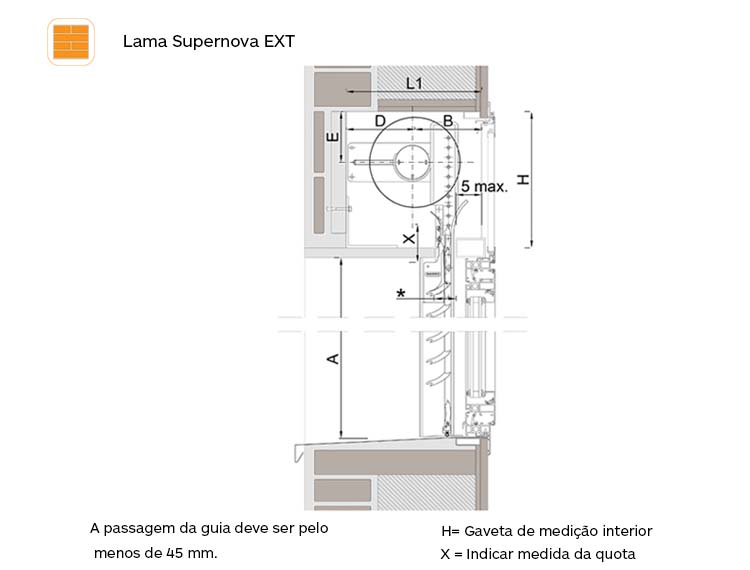 Seccion enrollamiento obra supernova exterior