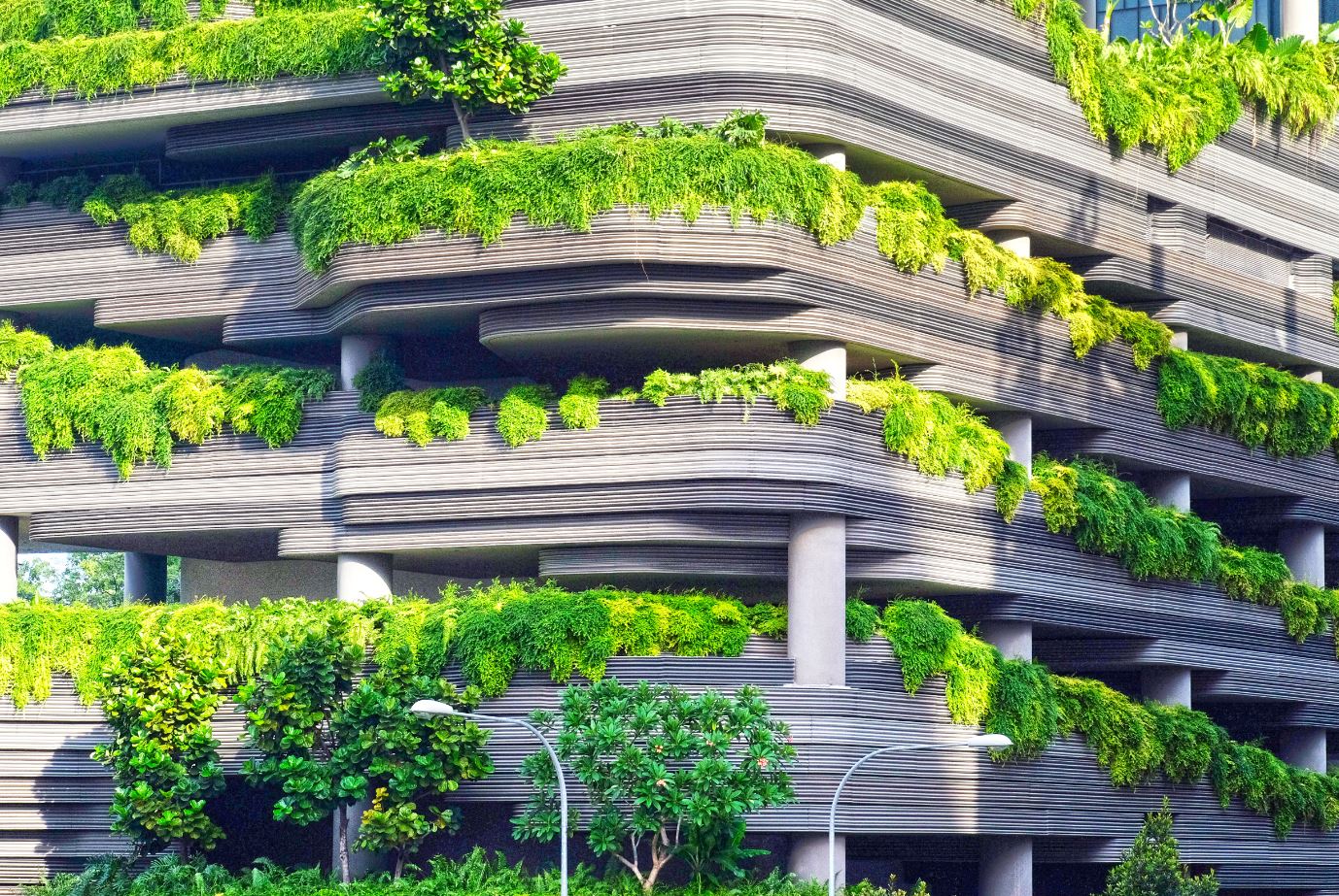 Edificio de arquitectura sostenible. Imagen del artículo de sostenibilidad del blog de Gradhermetic